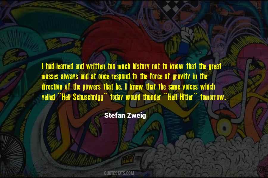 Stefan Zweig Quotes #633098