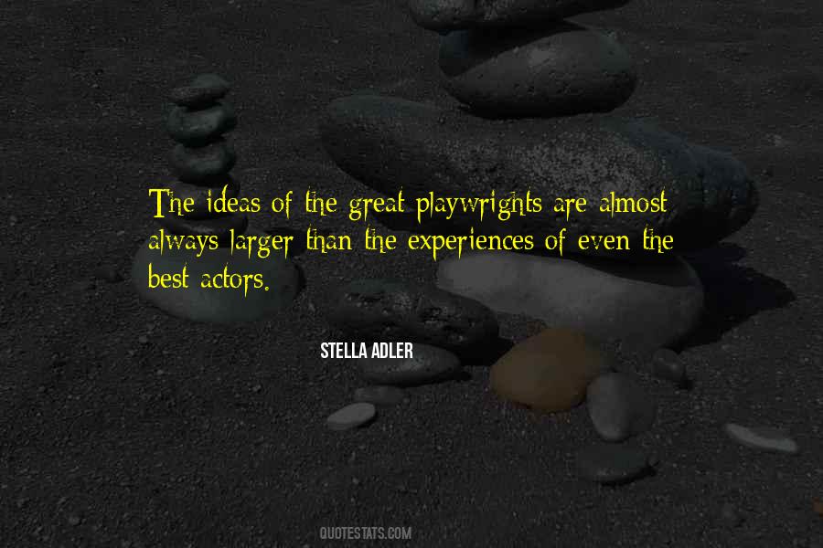 Stella Adler Quotes #736940