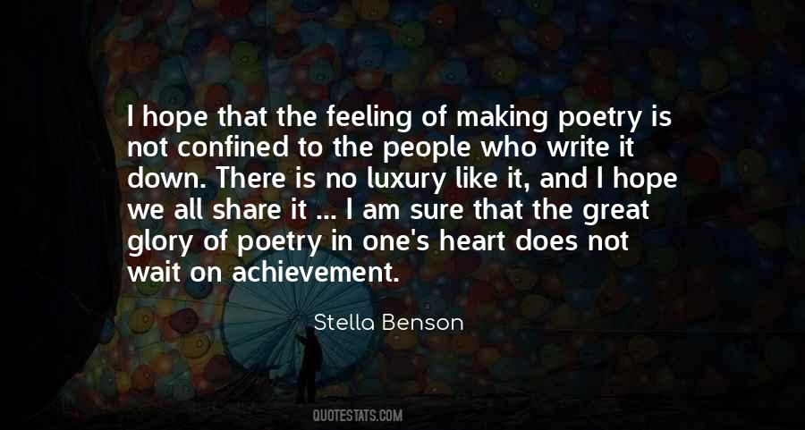 Stella Benson Quotes #99155