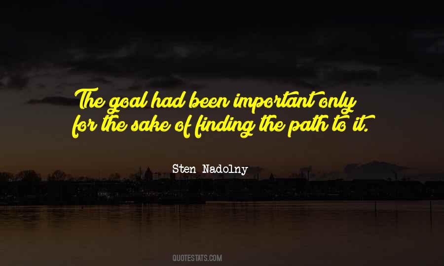 Sten Nadolny Quotes #241783