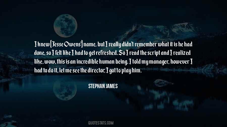 Stephan James Quotes #984920