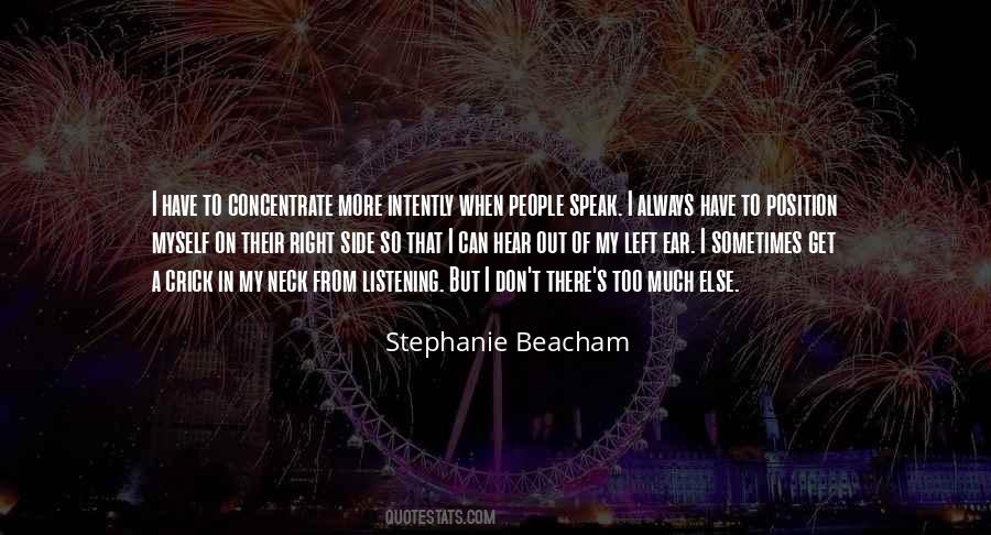 Stephanie Beacham Quotes #1250977