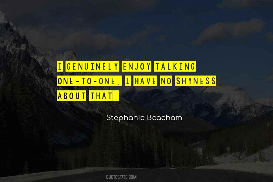 Stephanie Beacham Quotes #194938