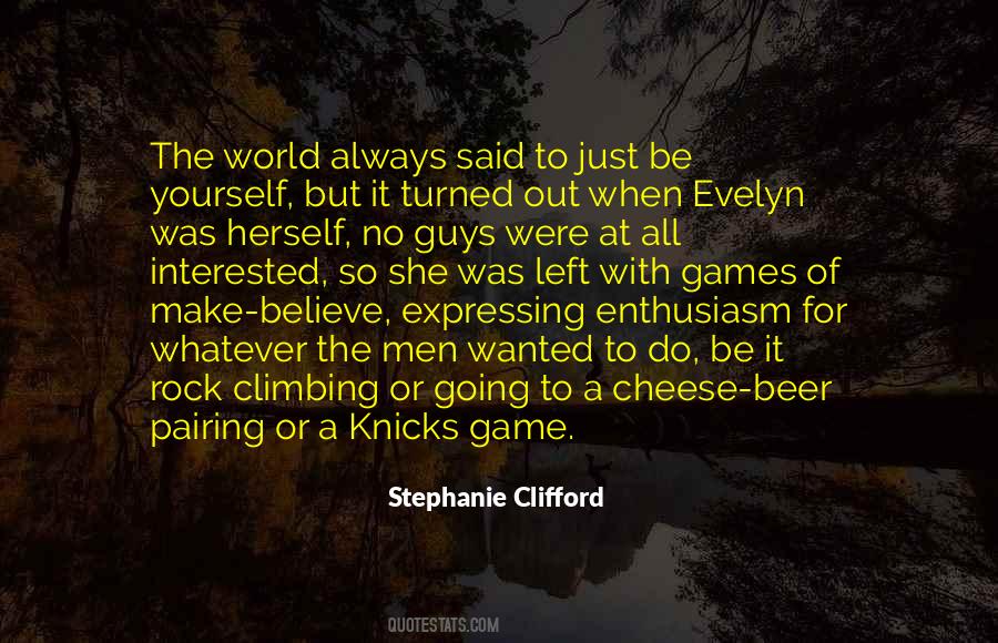 Stephanie Clifford Quotes #1085927