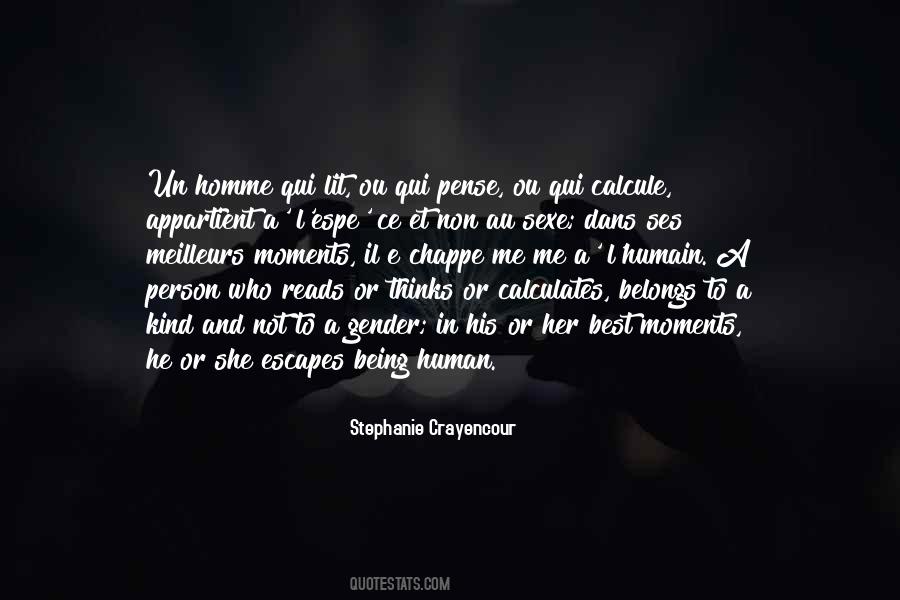 Stephanie Crayencour Quotes #1540803