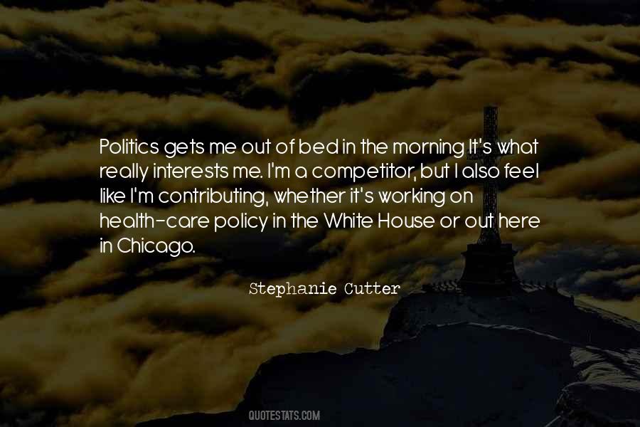 Stephanie Cutter Quotes #1733990