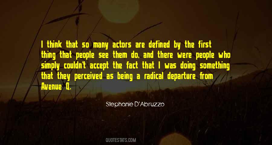 Stephanie D'Abruzzo Quotes #519174