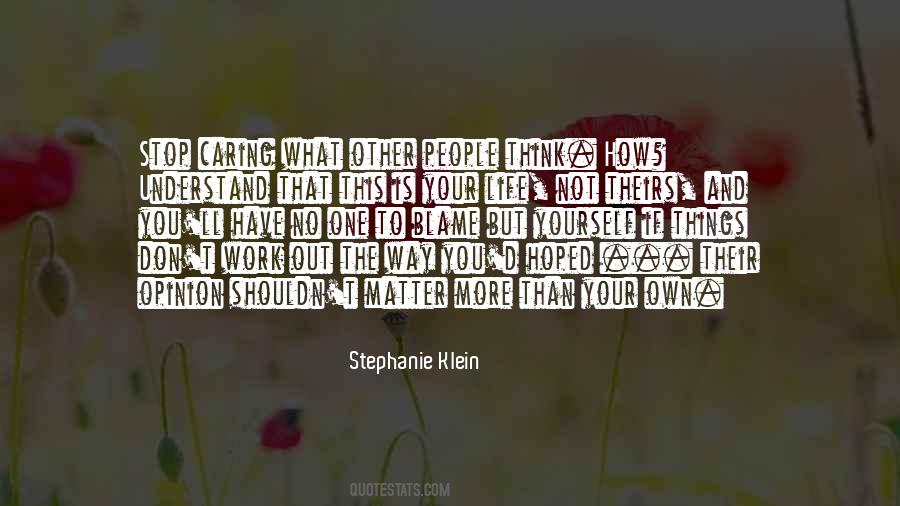 Stephanie Klein Quotes #769003
