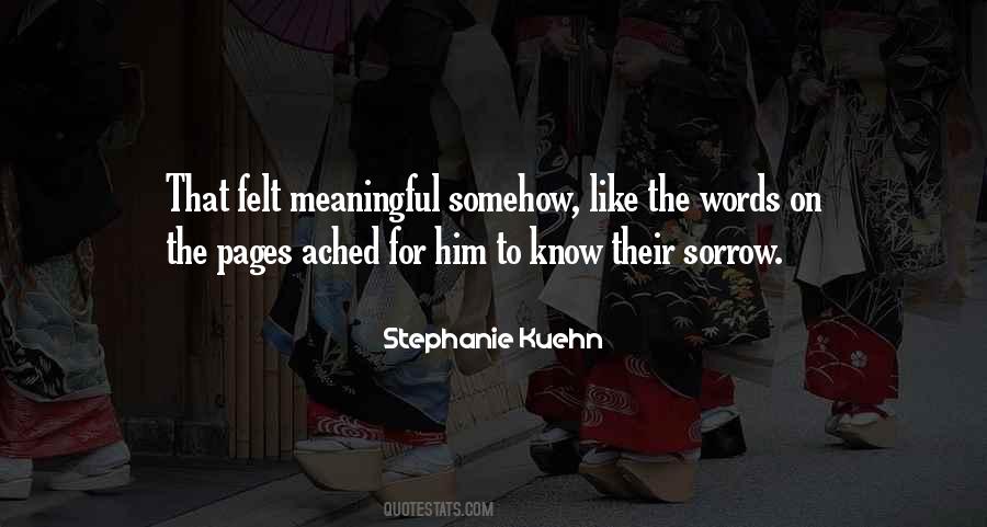 Stephanie Kuehn Quotes #512231