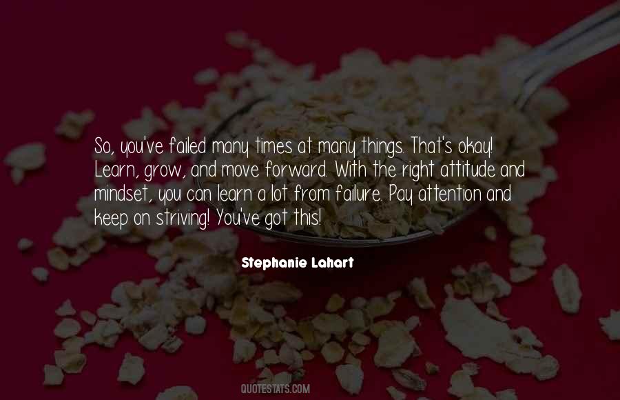 Stephanie Lahart Quotes #1303817