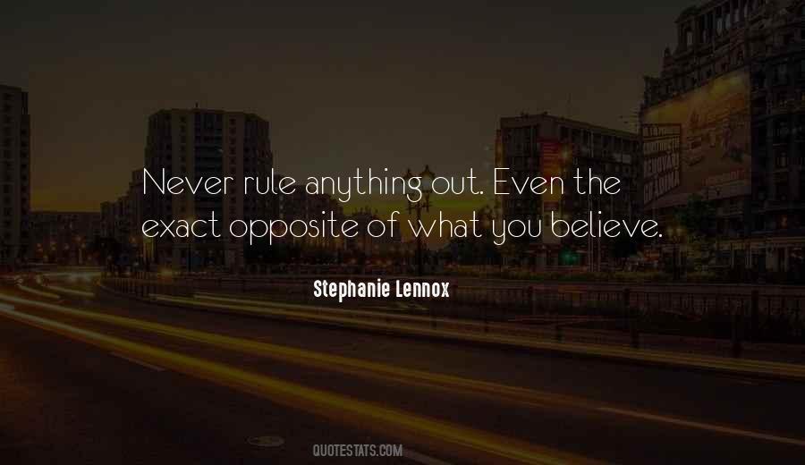 Stephanie Lennox Quotes #845478