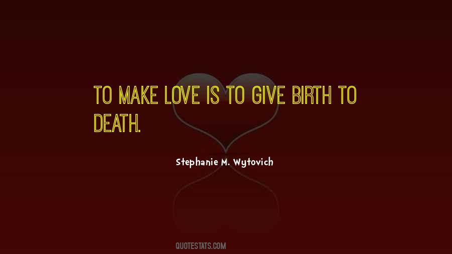 Stephanie M. Wytovich Quotes #1808389