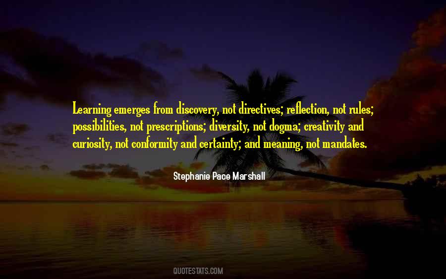 Stephanie Pace Marshall Quotes #113755