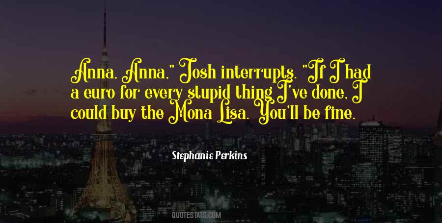 Stephanie Perkins Quotes #1016626
