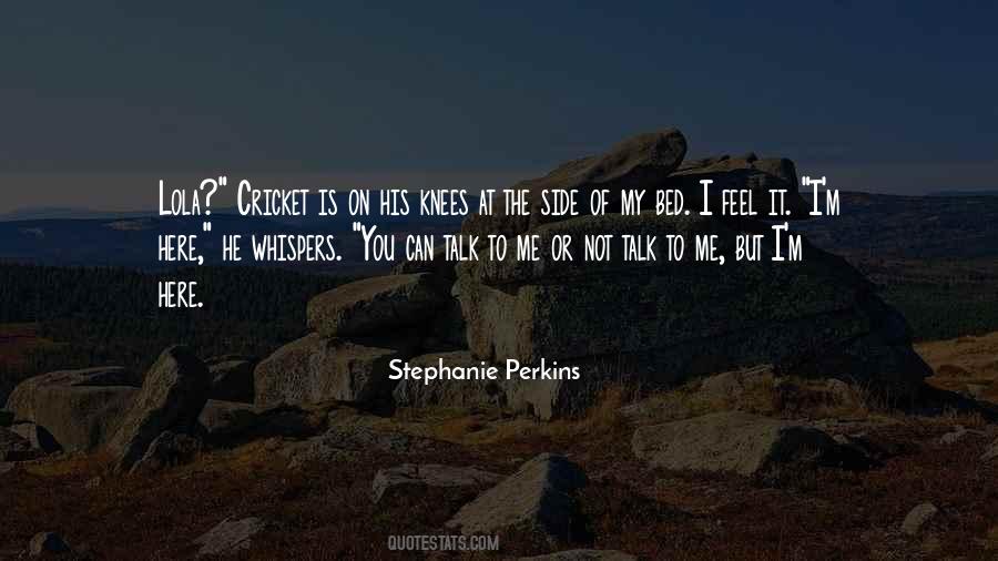 Stephanie Perkins Quotes #1218285