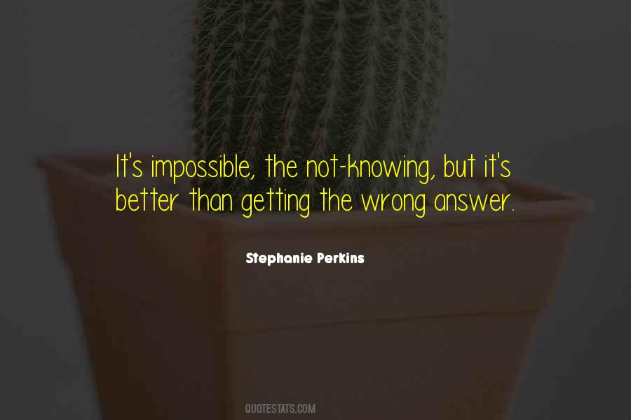 Stephanie Perkins Quotes #1355568