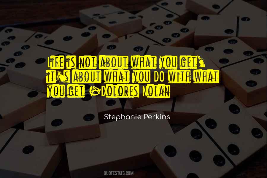 Stephanie Perkins Quotes #415092