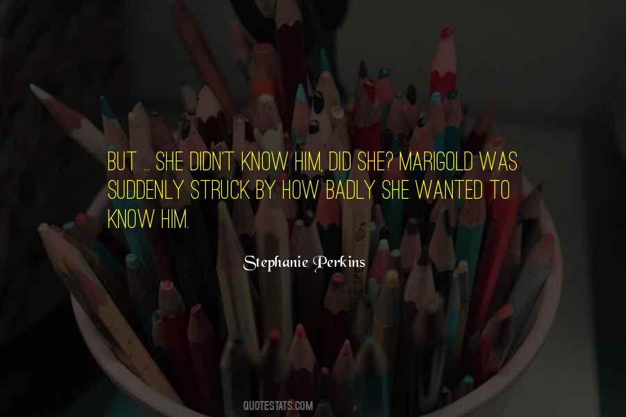 Stephanie Perkins Quotes #416764