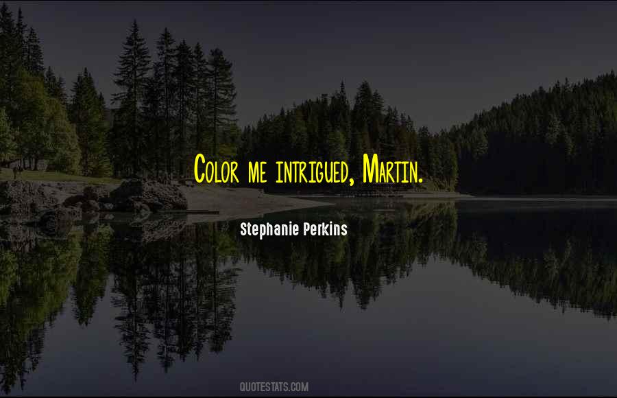 Stephanie Perkins Quotes #941378