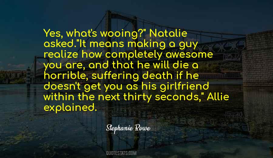 Stephanie Rowe Quotes #386081