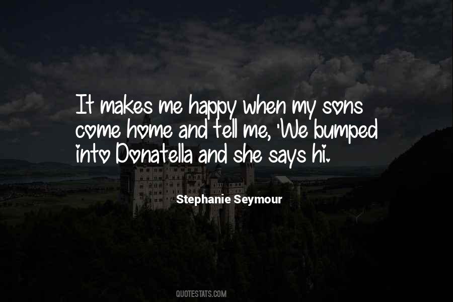 Stephanie Seymour Quotes #248765