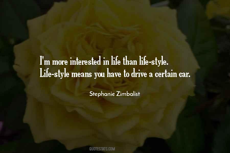 Stephanie Zimbalist Quotes #1021629