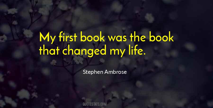 Stephen Ambrose Quotes #124810