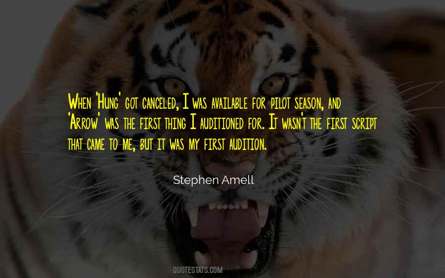Stephen Amell Quotes #1476805