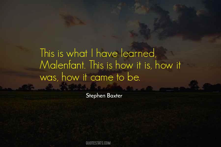 Stephen Baxter Quotes #1656882