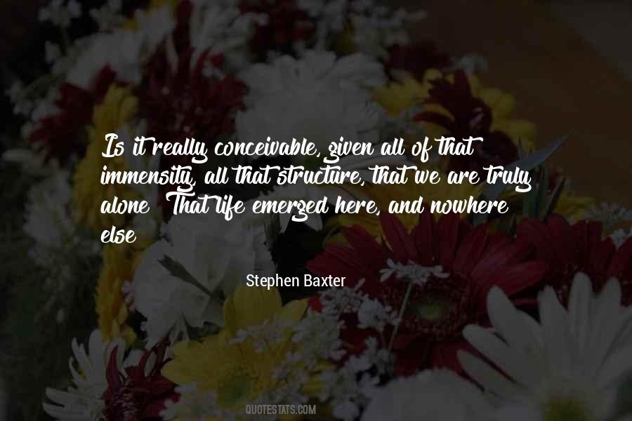 Stephen Baxter Quotes #995165