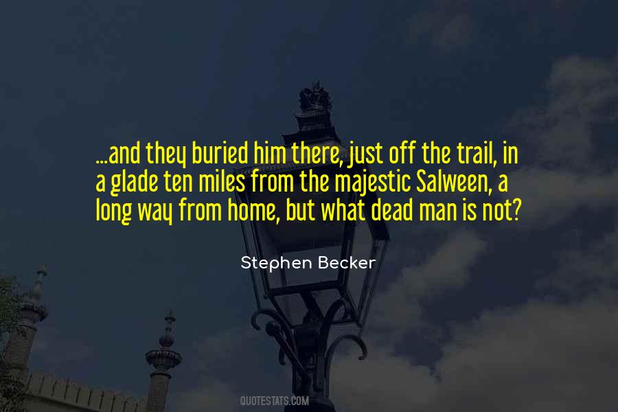 Stephen Becker Quotes #200702
