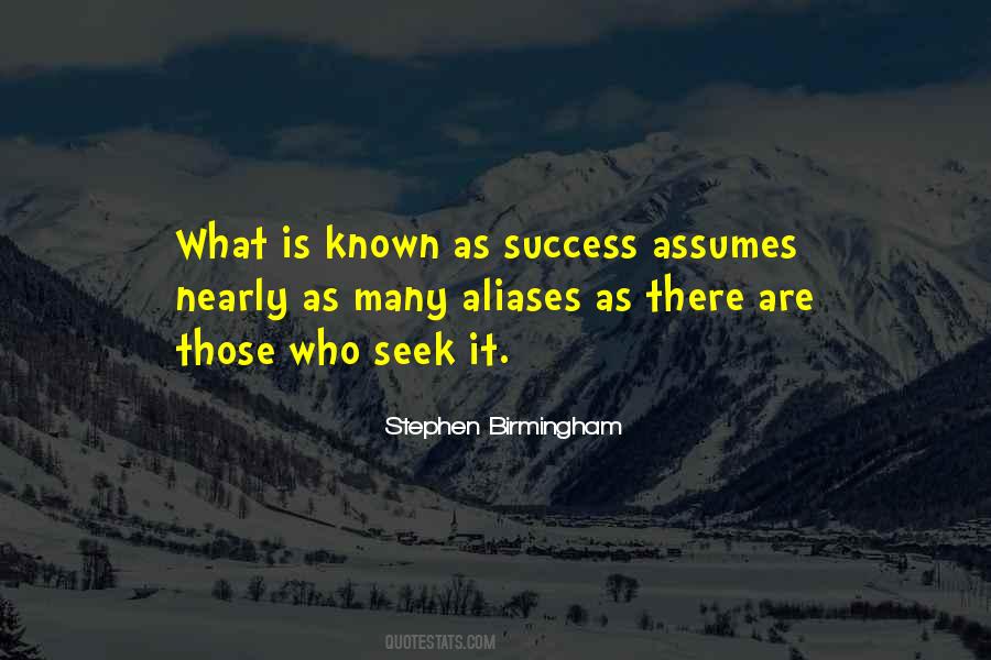 Stephen Birmingham Quotes #695342