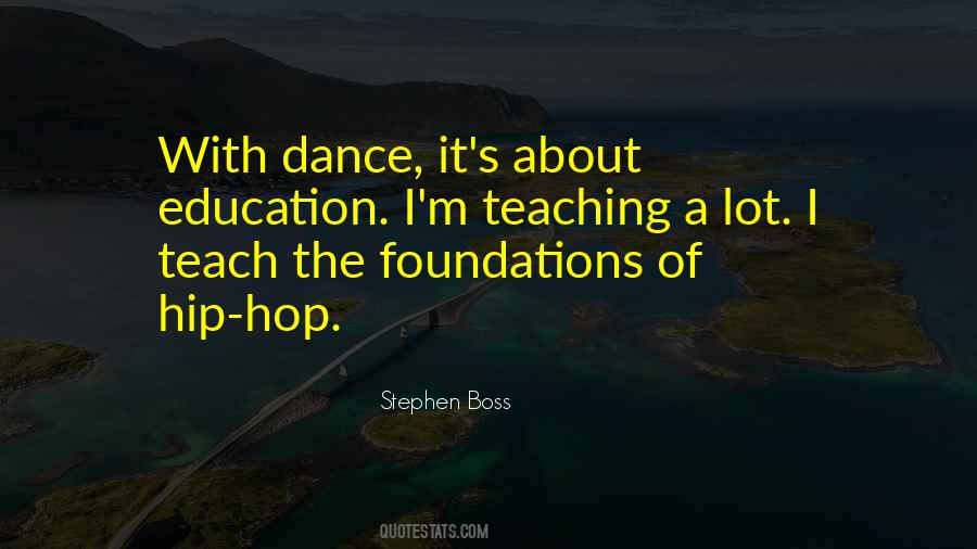 Stephen Boss Quotes #1744355