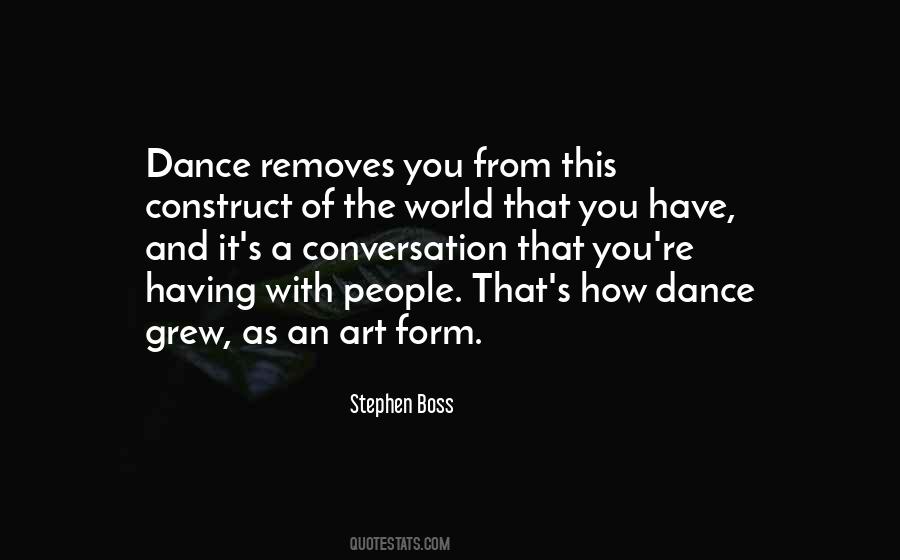 Stephen Boss Quotes #533376