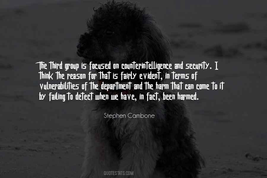 Stephen Cambone Quotes #274444