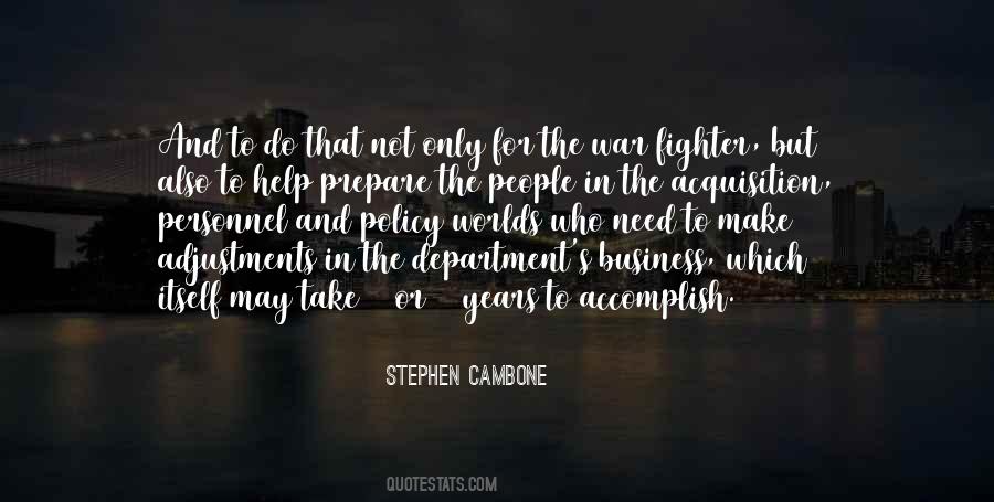 Stephen Cambone Quotes #441406