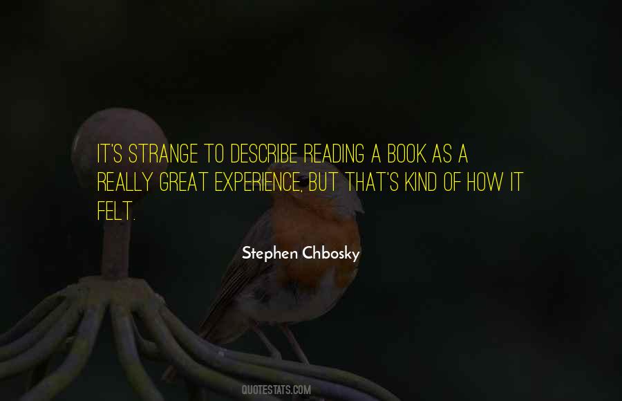 Stephen Chbosky Quotes #1210415