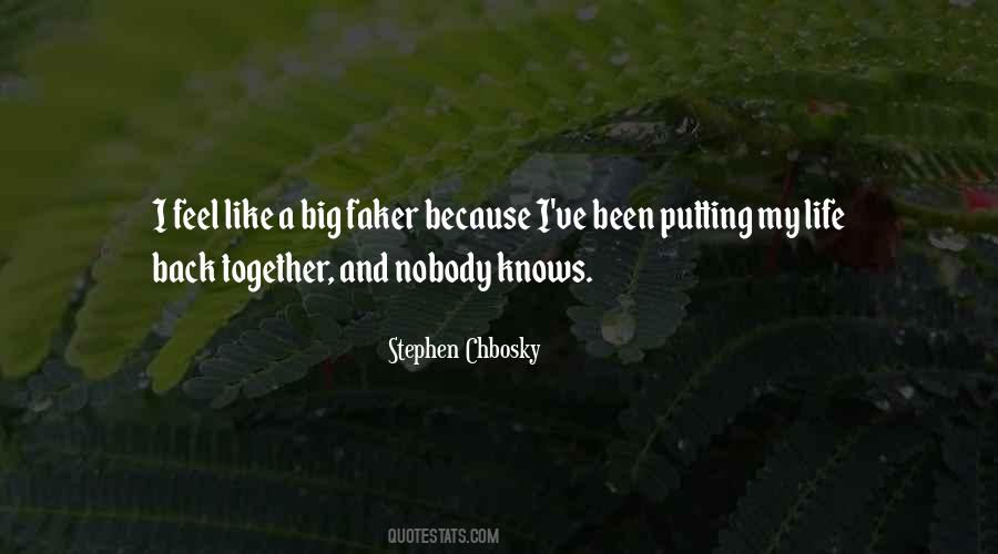 Stephen Chbosky Quotes #1233562