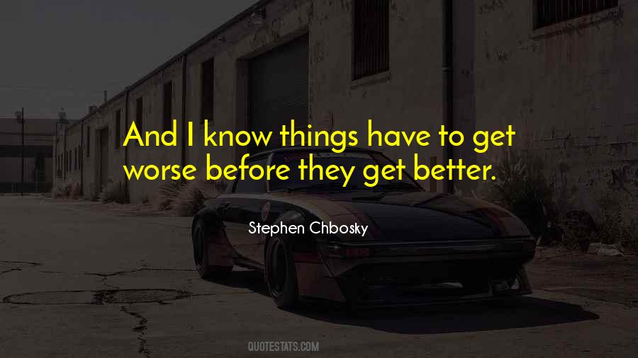 Stephen Chbosky Quotes #1377227