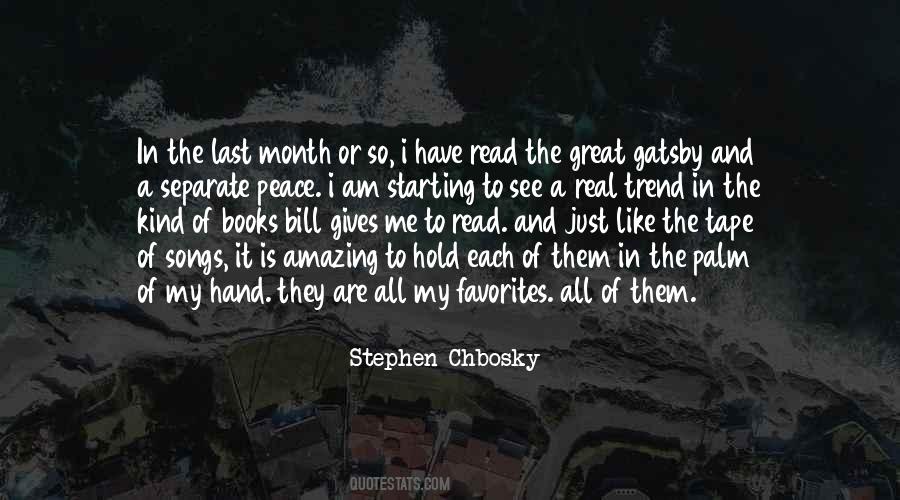 Stephen Chbosky Quotes #213038