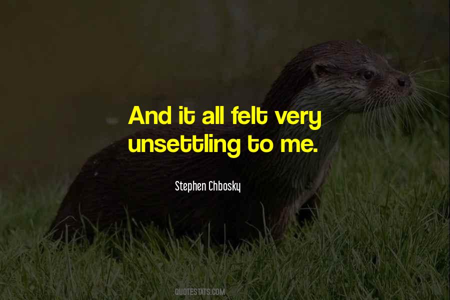 Stephen Chbosky Quotes #542071