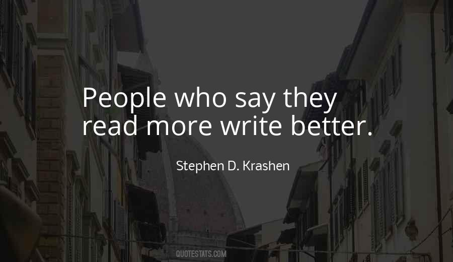 Stephen D. Krashen Quotes #321643