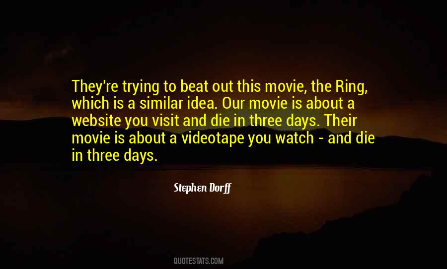 Stephen Dorff Quotes #1689468