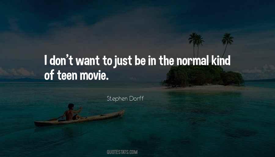 Stephen Dorff Quotes #656349