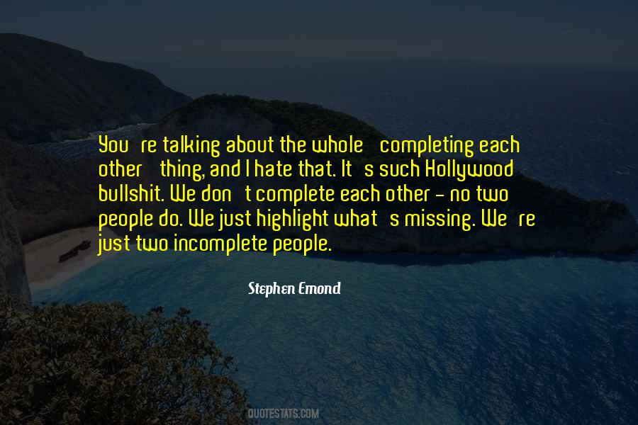 Stephen Emond Quotes #70052