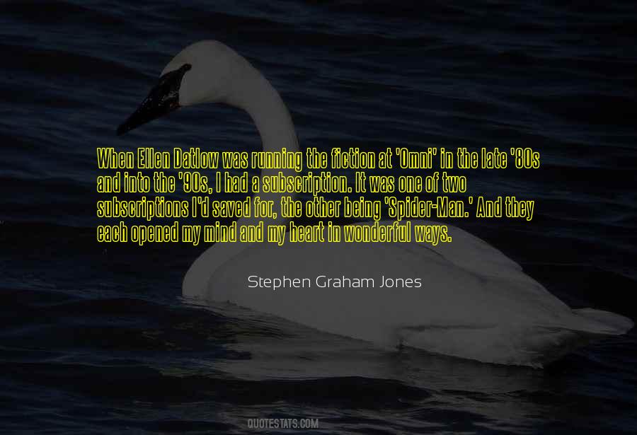 Stephen Graham Jones Quotes #310320