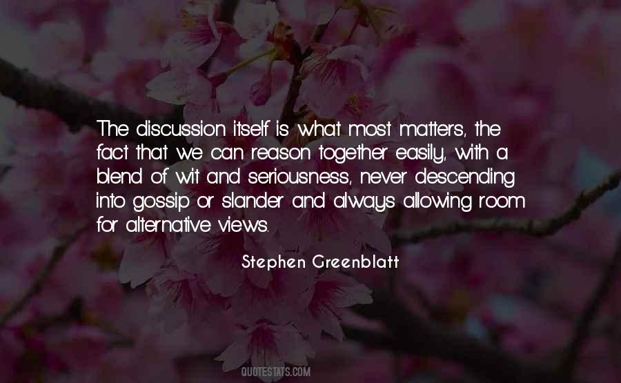 Stephen Greenblatt Quotes #170627