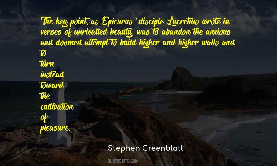Stephen Greenblatt Quotes #273104