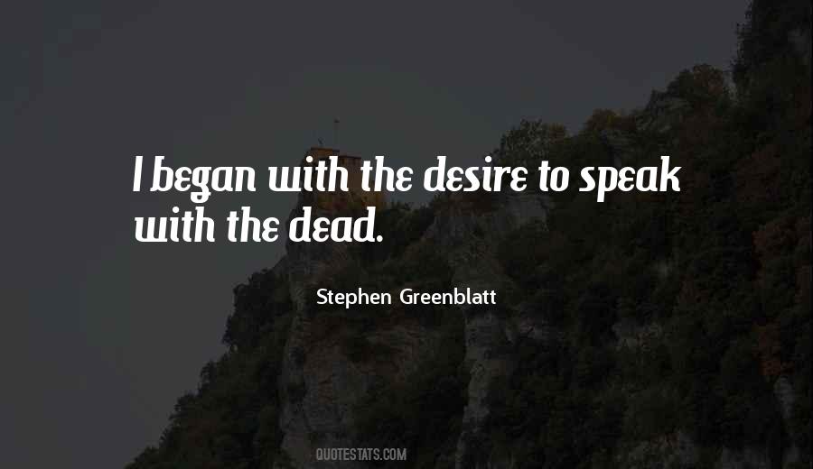 Stephen Greenblatt Quotes #617817