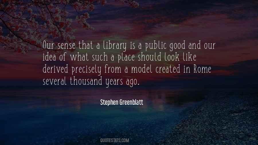 Stephen Greenblatt Quotes #653551